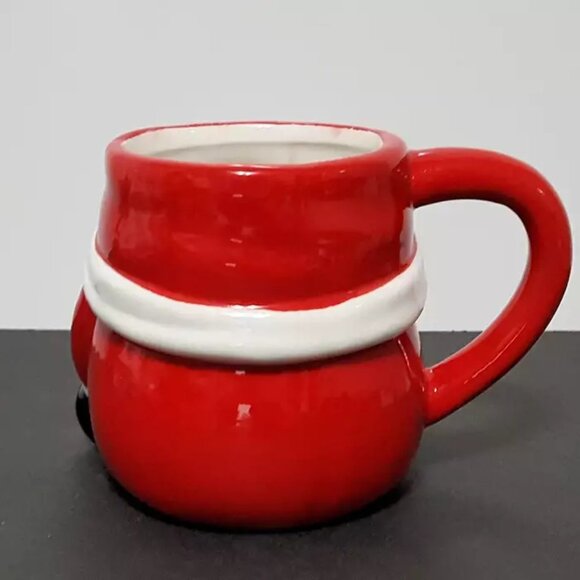 NEW Winter Wonder Lane Santa Figural Gnome Mug 16 OZ Ceramic - Picture 4 of 6